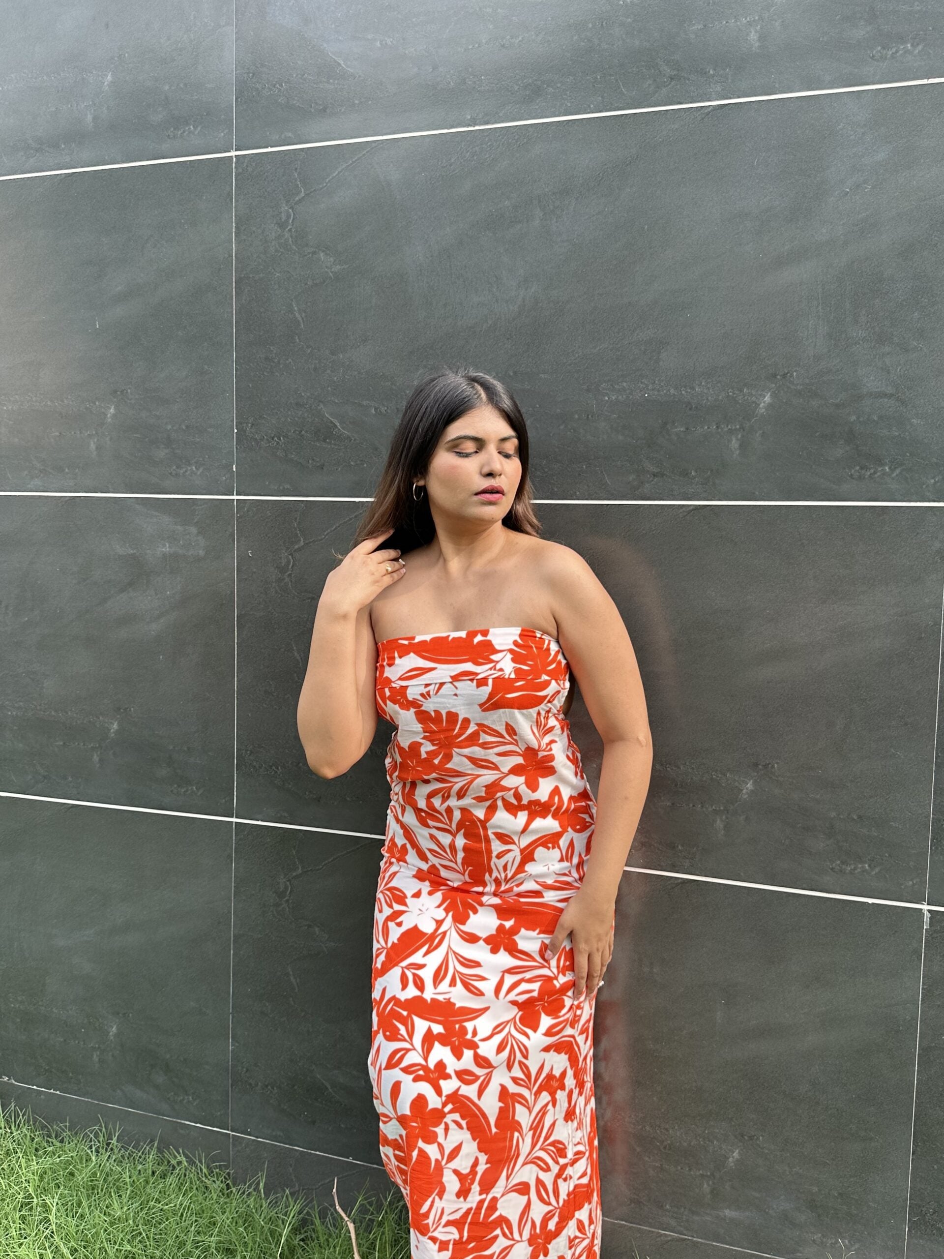 SUMMER FOREVER – Printed cotton dress