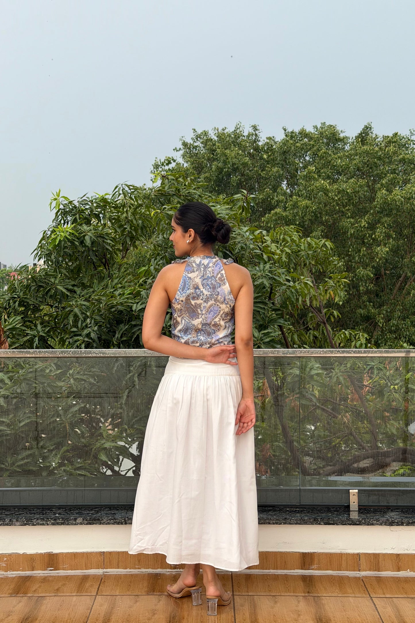 Azure Bloom Co-ord Set