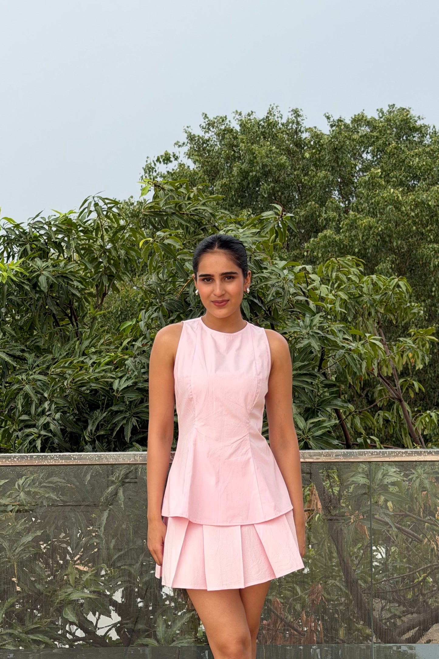 Blush Aura Cotton Co-ord Set