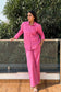 BREATHABLE - 100% Premium Cotton Co-ord set in Pink
