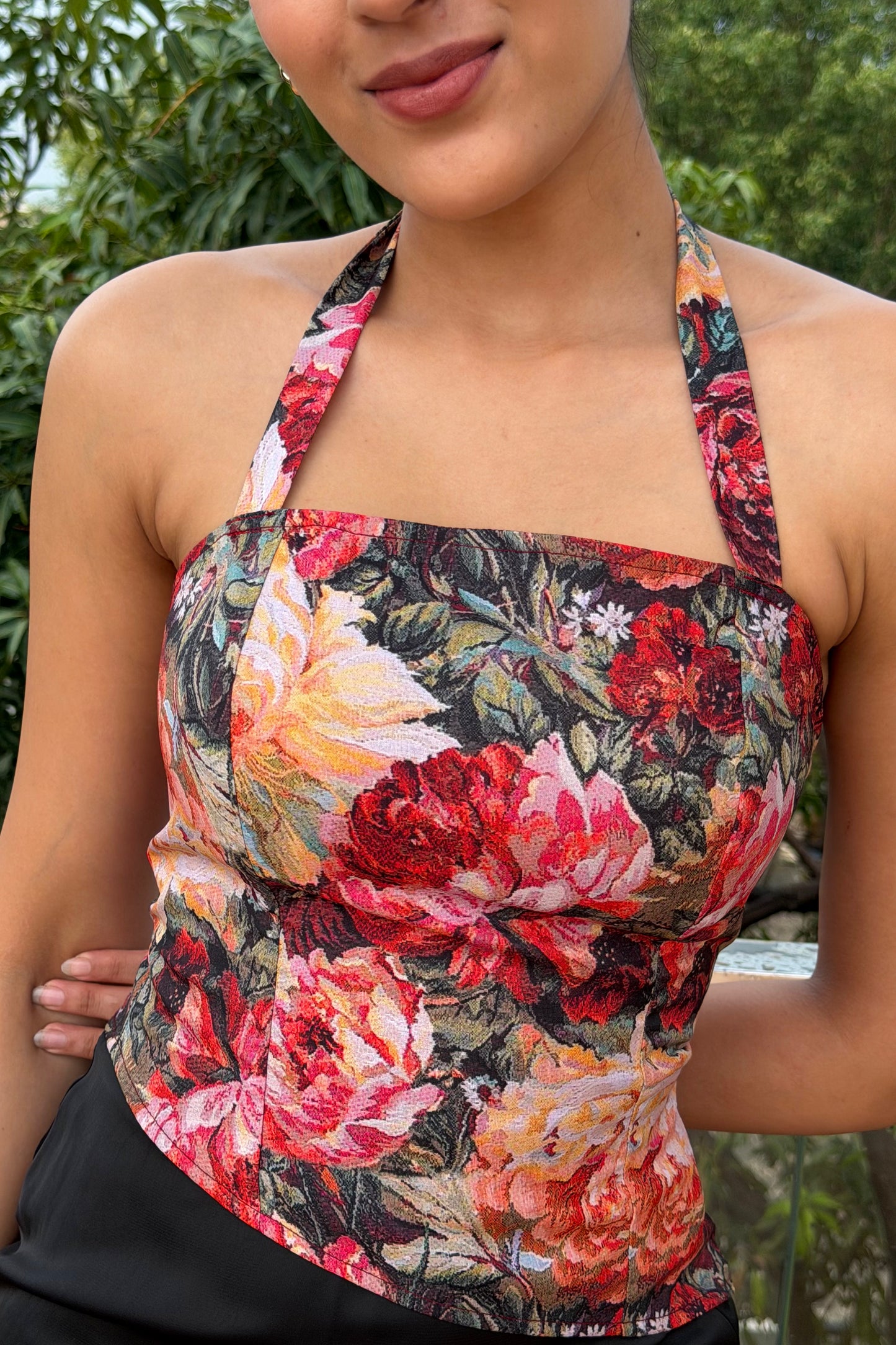 Midnight Bloom Co-ord Set