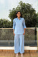 BREATHABLE - 100% Premium Cotton Co-Ord set in Sky Blue