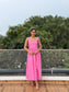Pink Midi Dress
