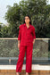 BREATHABLE – 100% Premium Cotton Co-ord set in Maroon