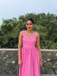 Pink Midi Dress