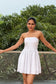 Ivory Summer Cotton Mini Dress