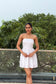 Ivory Summer Cotton Mini Dress