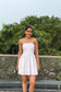 Ivory Summer Cotton Mini Dress
