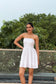 Ivory Summer Cotton Mini Dress