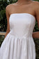 Ivory Summer Cotton Mini Dress