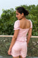 Blush Charm Cotton Co-ord Set