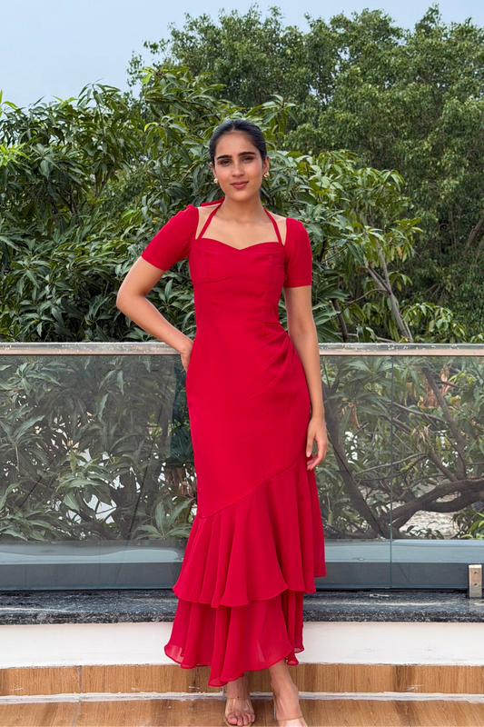 Georgette Maxi Dress