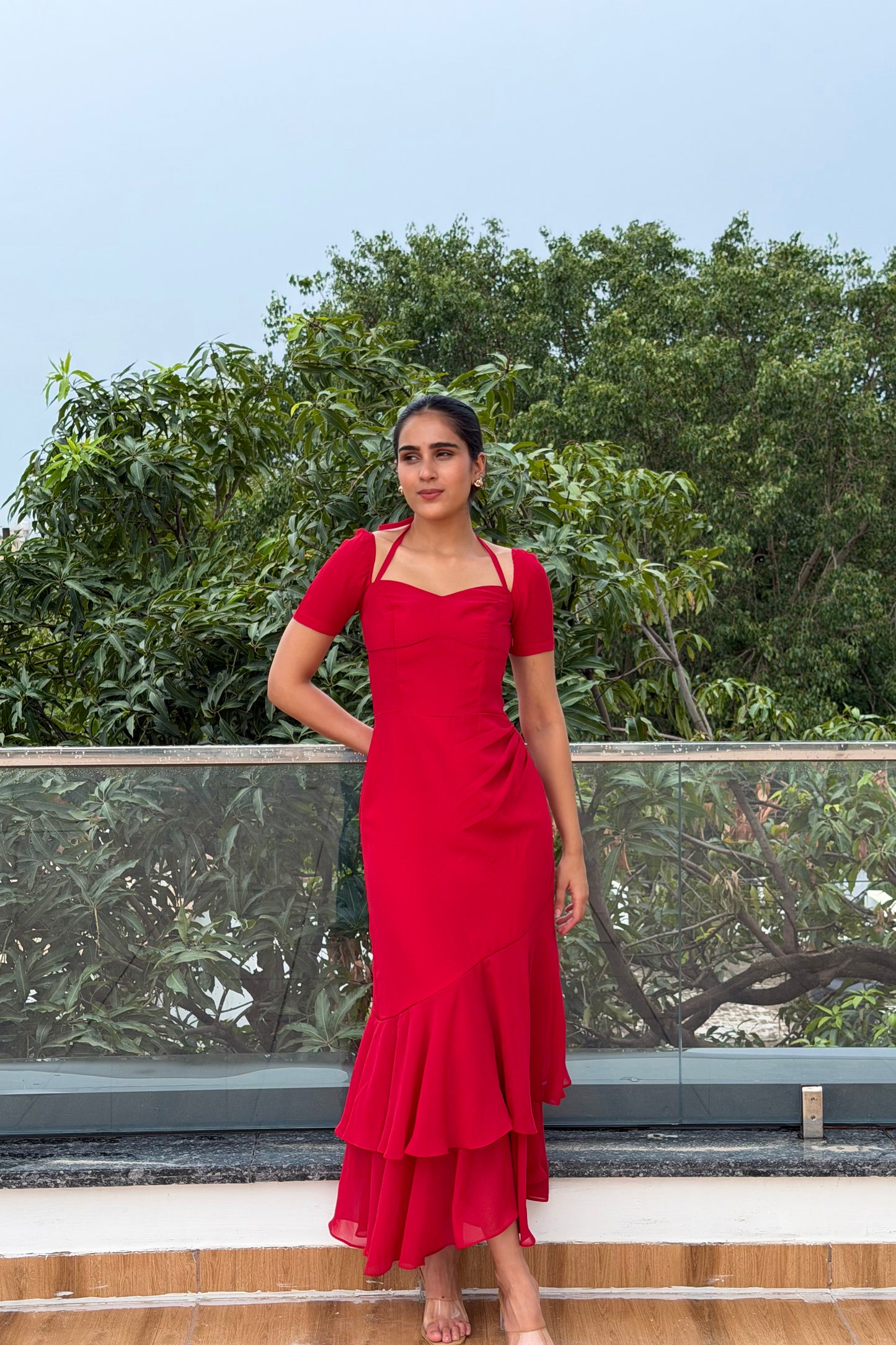 Georgette Maxi Dress