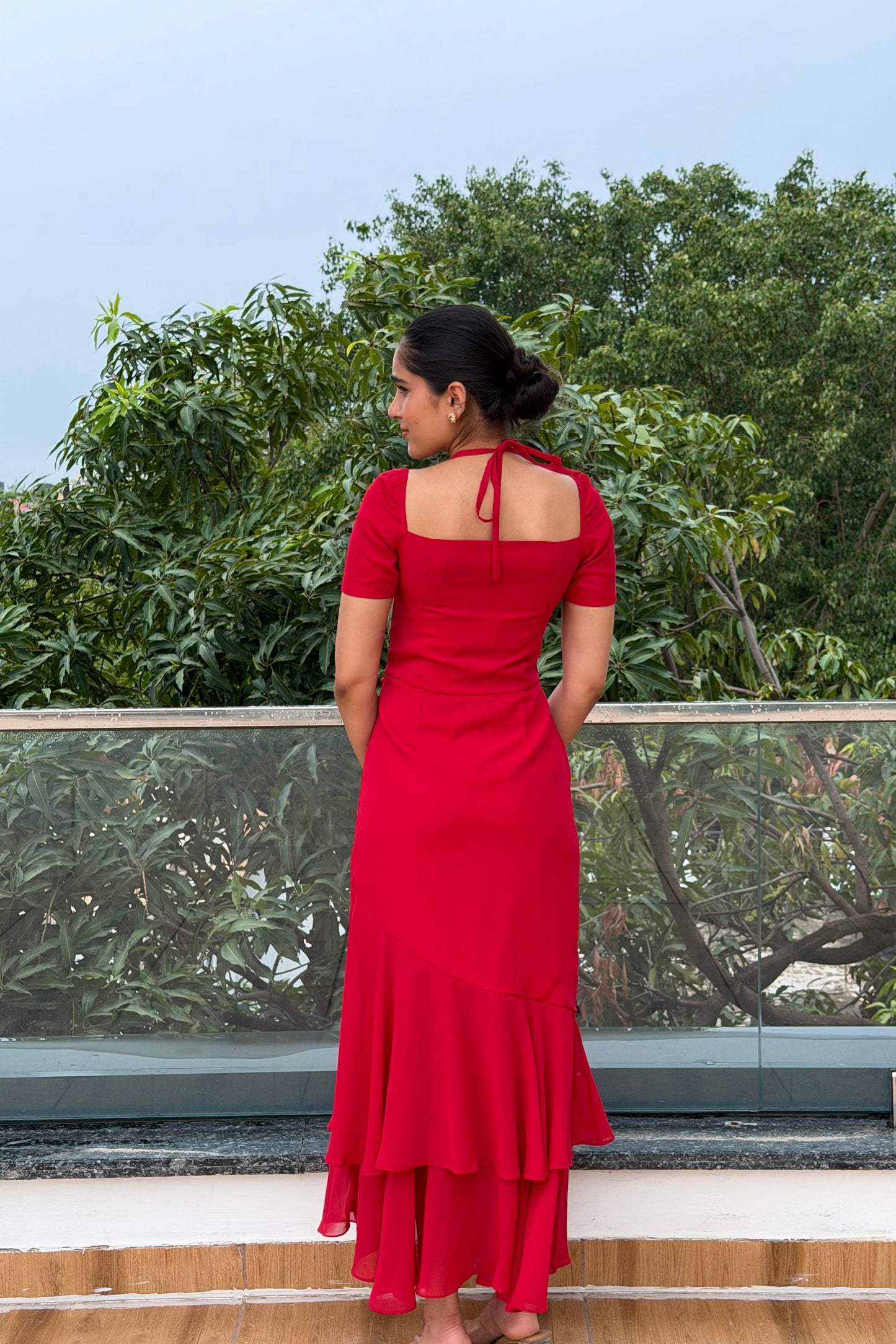 Georgette Maxi Dress