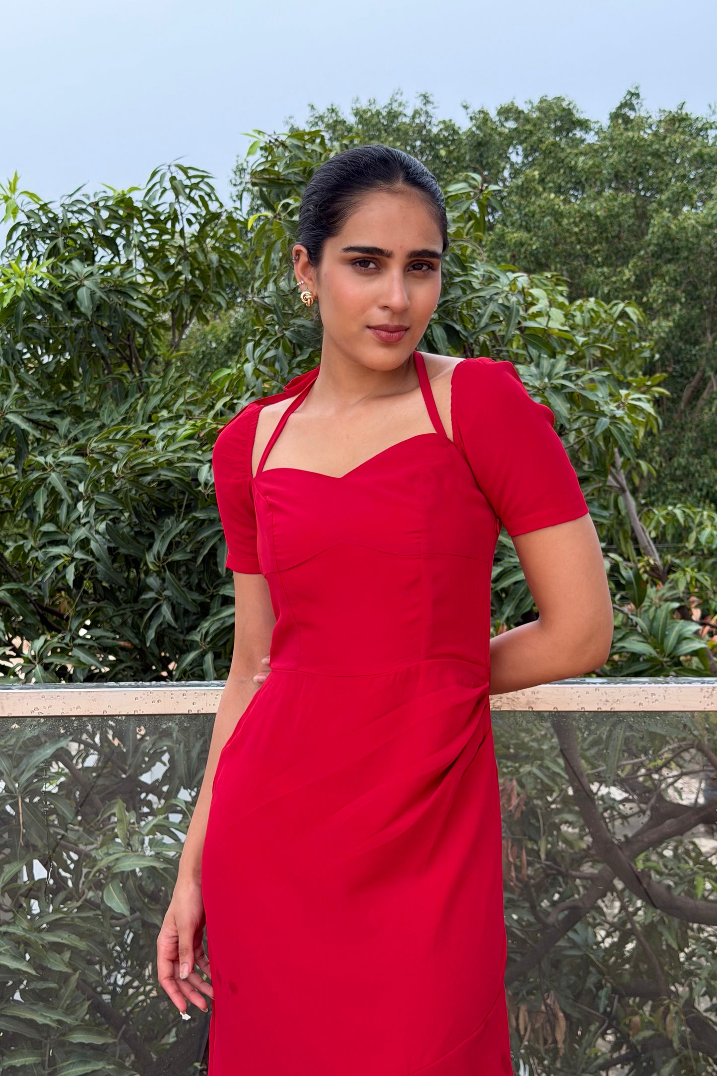 Georgette Maxi Dress