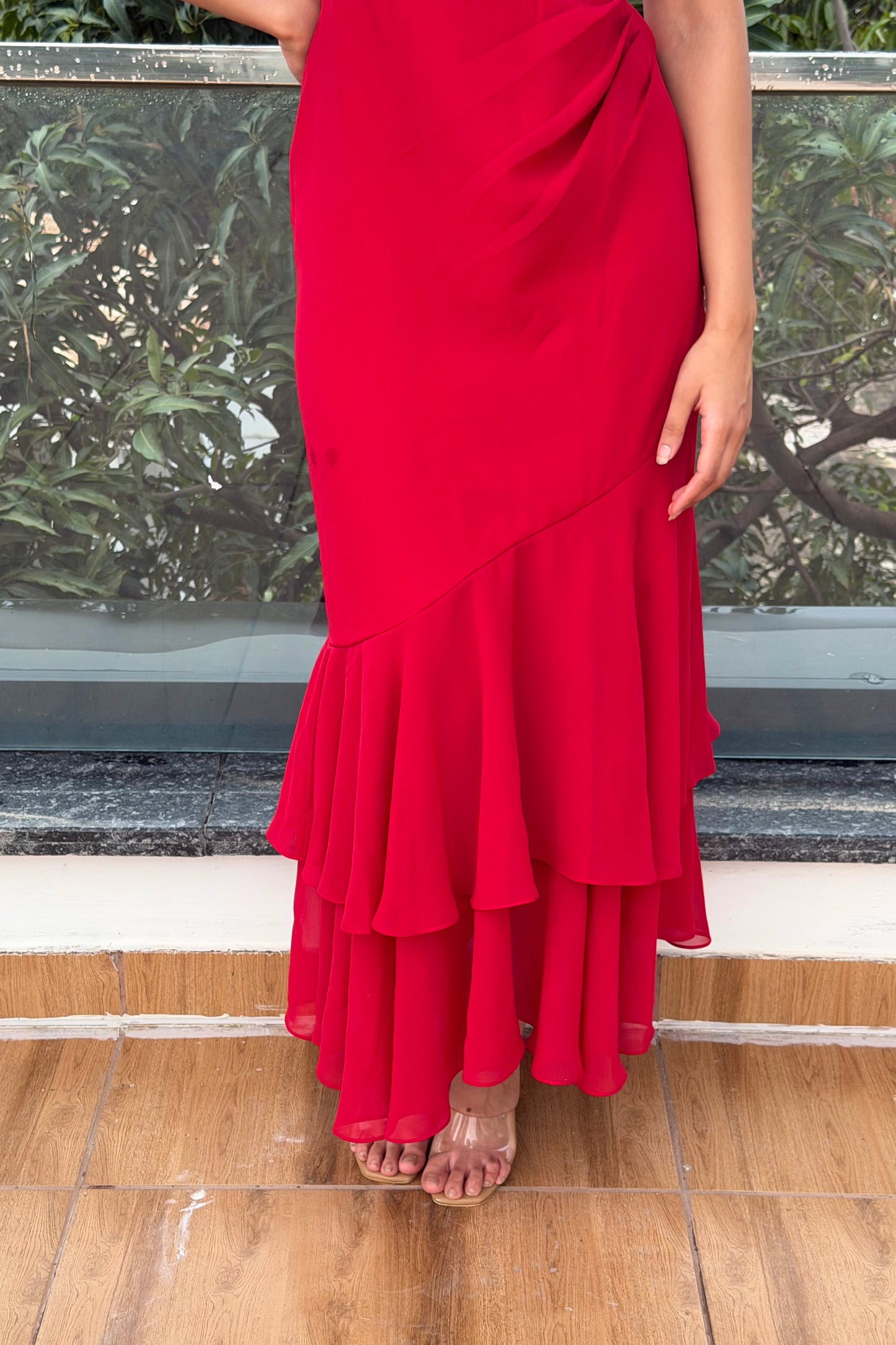 Georgette Maxi Dress