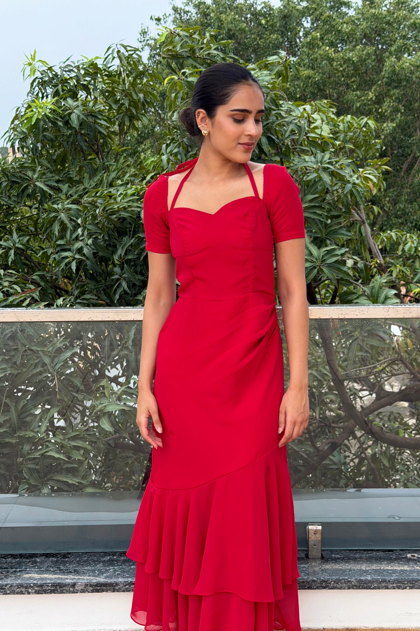 Georgette Maxi Dress