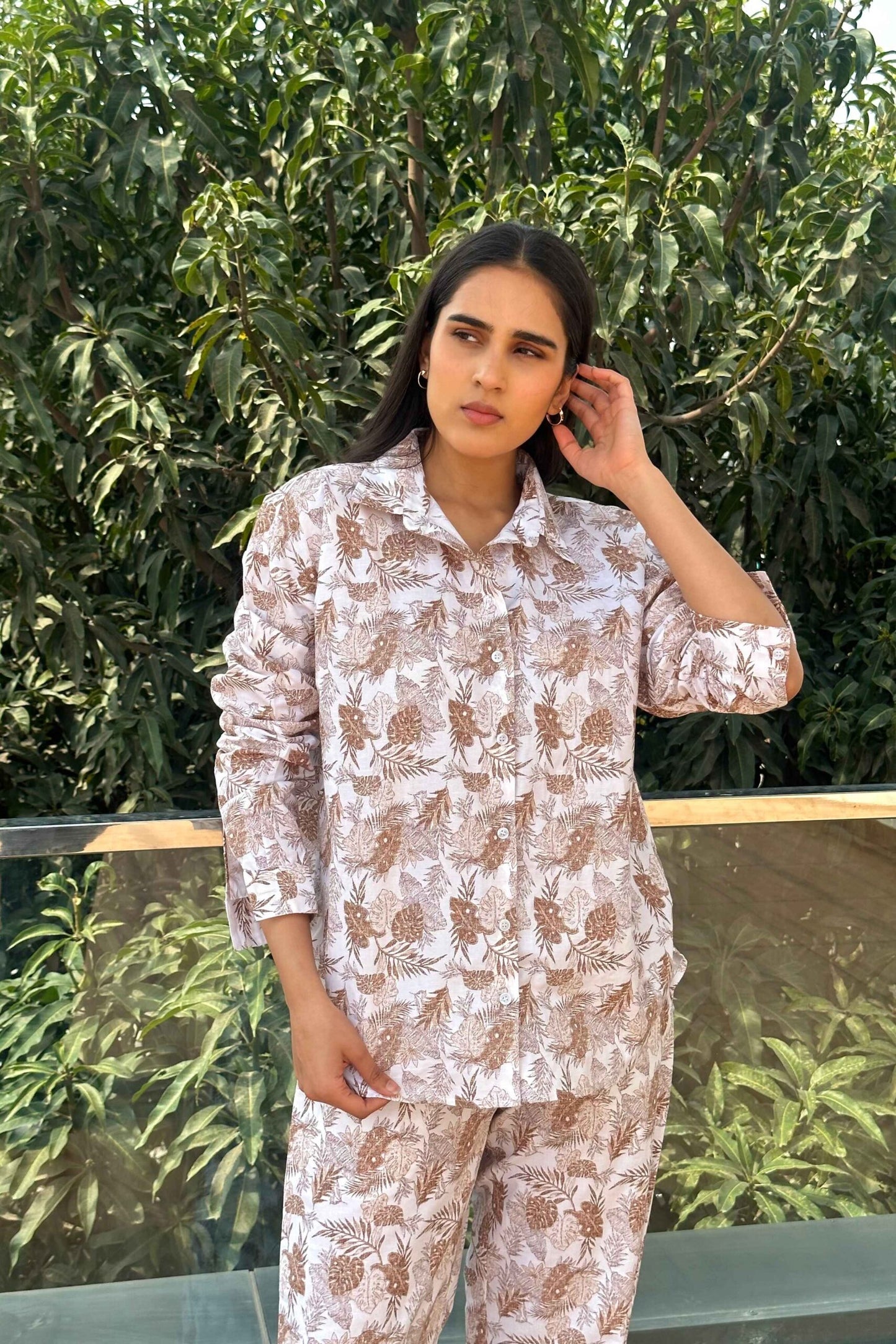 BREATHABLE – 100% Premium Linen Cotton Co-Ord Set