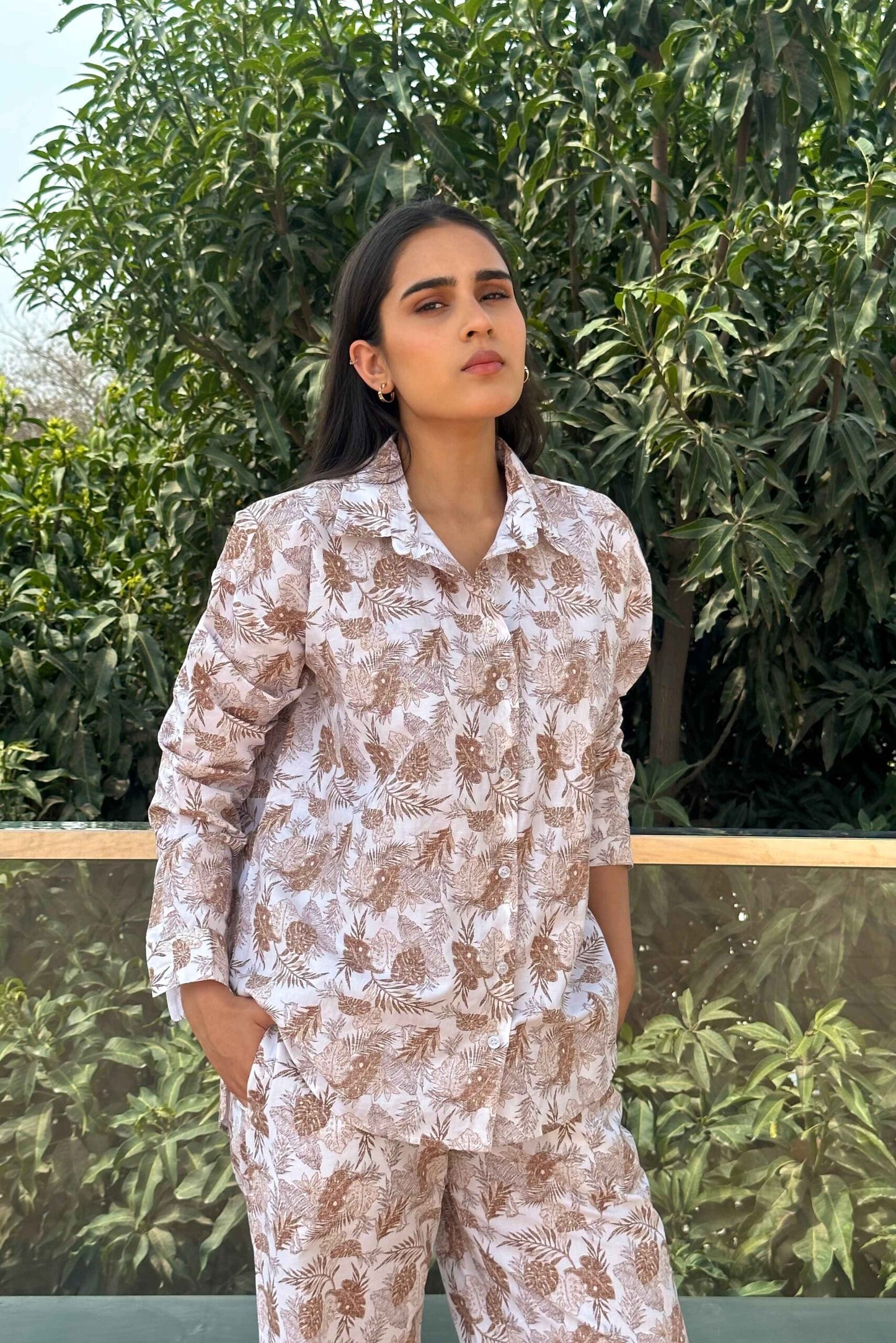 BREATHABLE – 100% Premium Linen Cotton Co-Ord Set