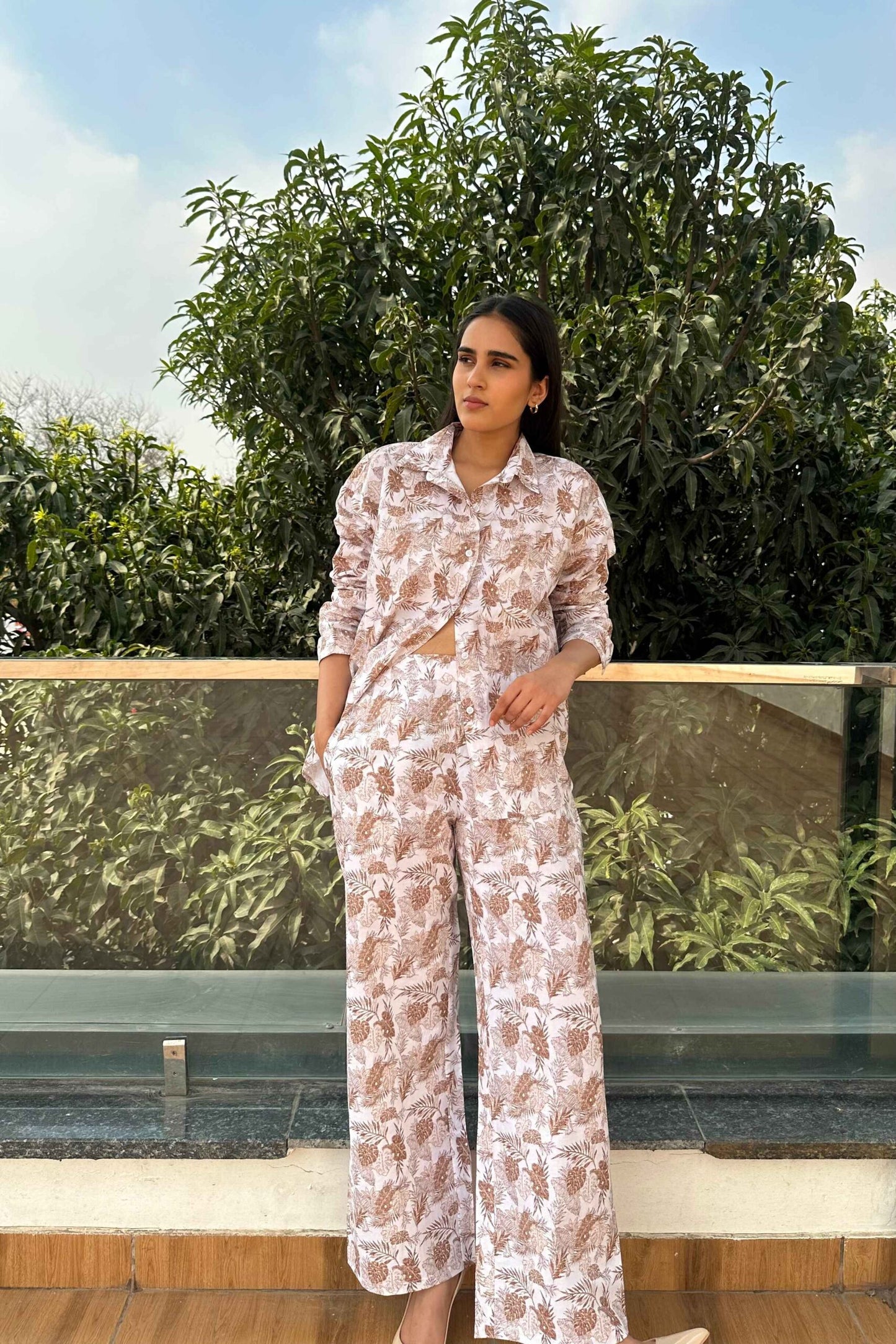 BREATHABLE – 100% Premium Linen Cotton Co-Ord Set