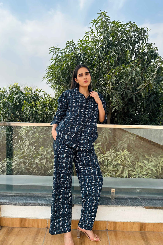 BREATHABLE – 100% Premium Cotton Co-Ord Set