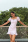 Blush Whisper Cotton Mini Dress