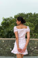 Blush Whisper Cotton Mini Dress