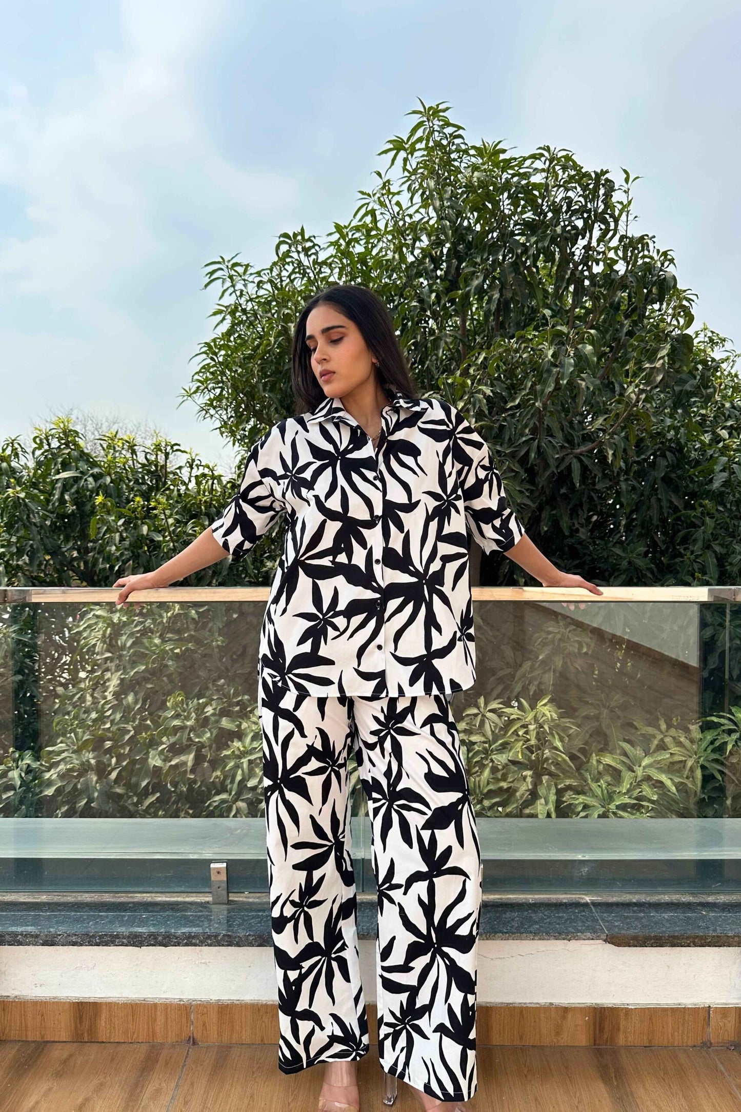 BREATHABLE – 100% Premium  Cotton Co-Ord Set