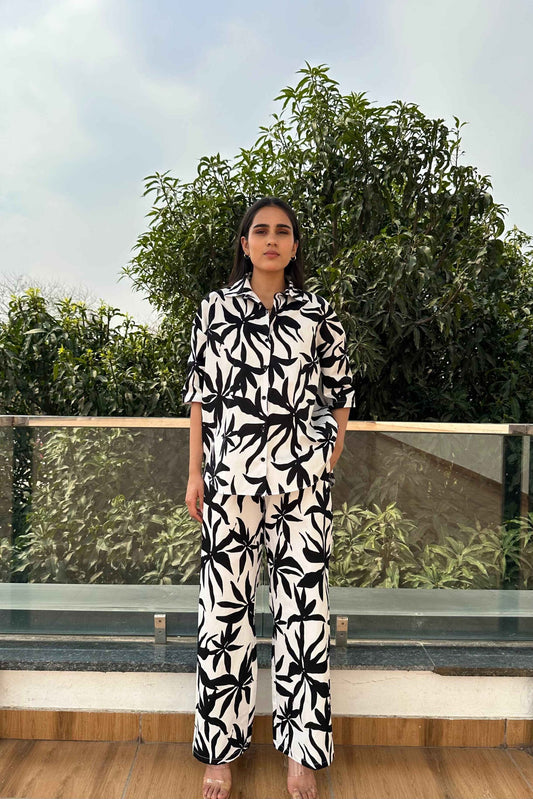 BREATHABLE – 100% Premium  Cotton Co-Ord Set