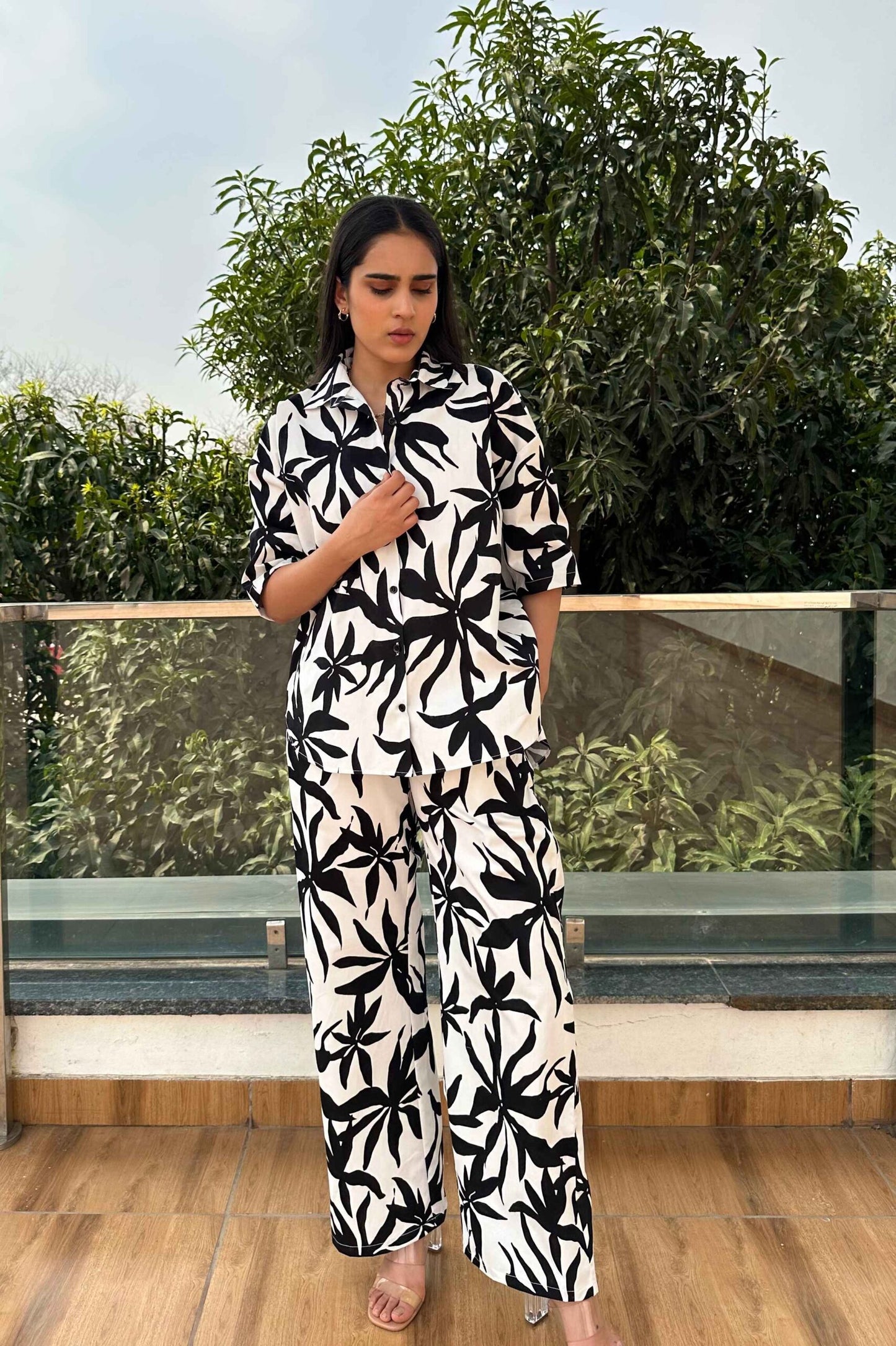 BREATHABLE – 100% Premium  Cotton Co-Ord Set