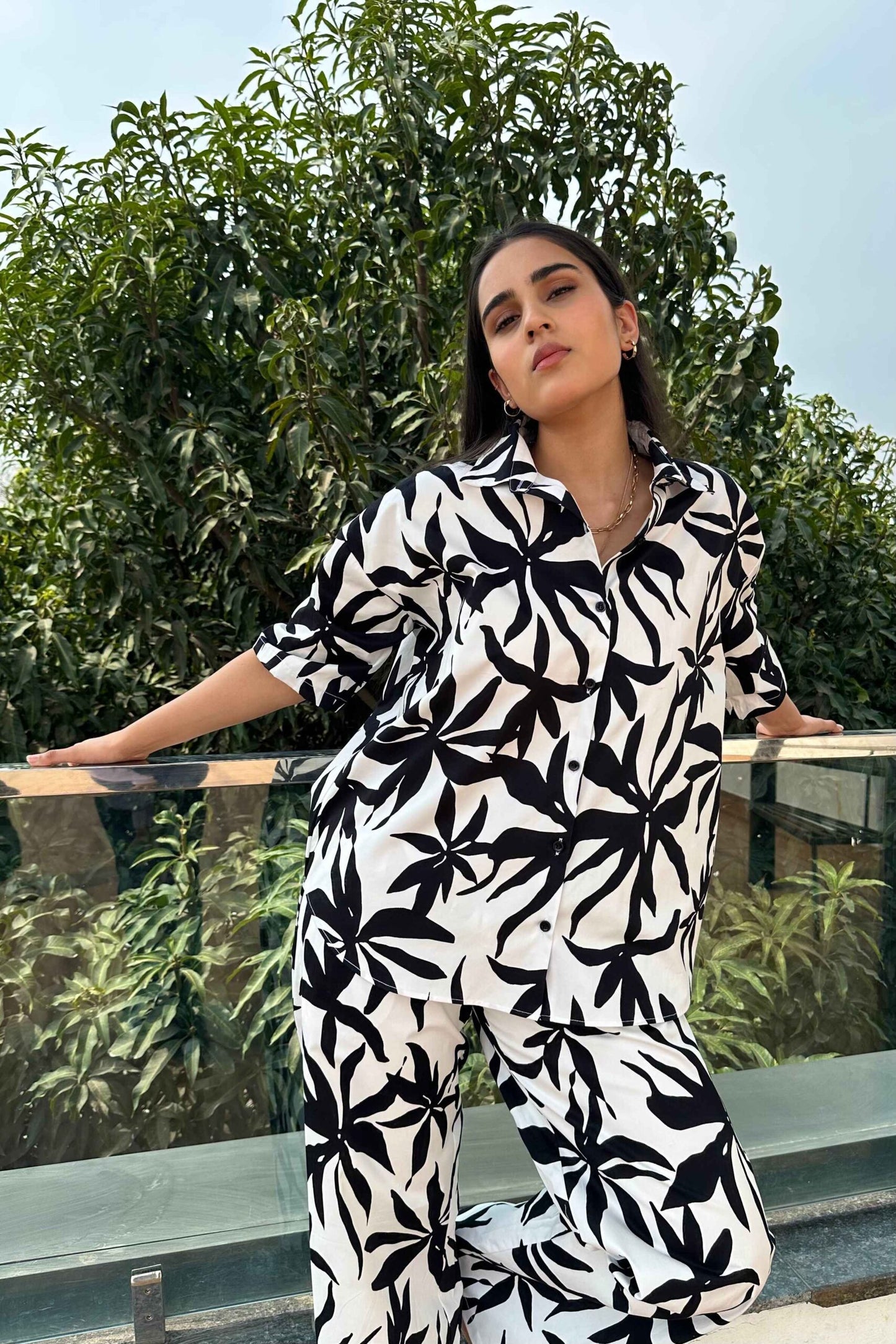 BREATHABLE – 100% Premium  Cotton Co-Ord Set