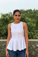 Ivory Flare Cotton Top