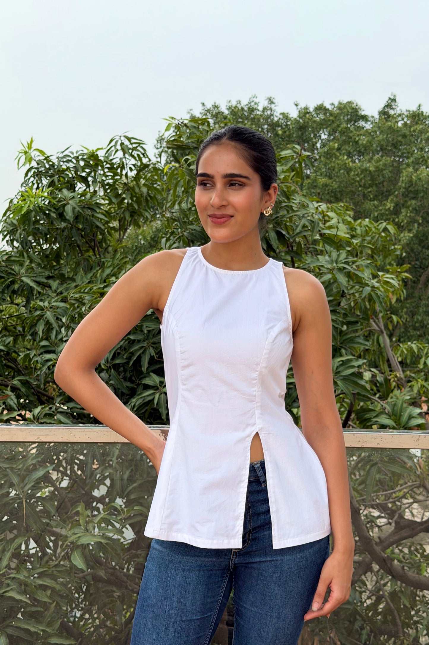 Ivory Essence Cotton Top