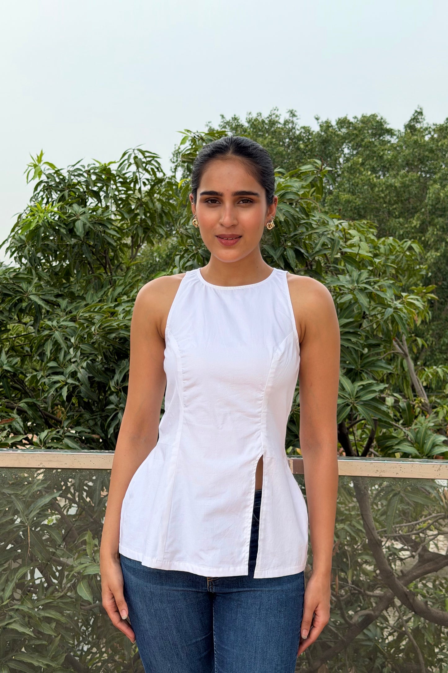 Ivory Essence Cotton Top