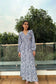 SPRING SUMMER - Printed Blue Dress