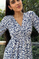 SPRING SUMMER - Printed Blue Dress