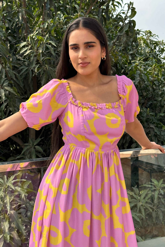 SOOTHING – Printed Dress