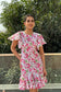 PEACHY DAY – 100% Cotton Print Dress