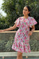 PEACHY DAY – 100% Cotton Print Dress
