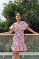PEACHY DAY – 100% Cotton Print Dress