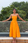 Marigold Muse Cotton Maxi Dress