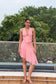 Rosé Allure Georgette Co-ord Set