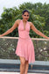 Rosé Allure Georgette Co-ord Set
