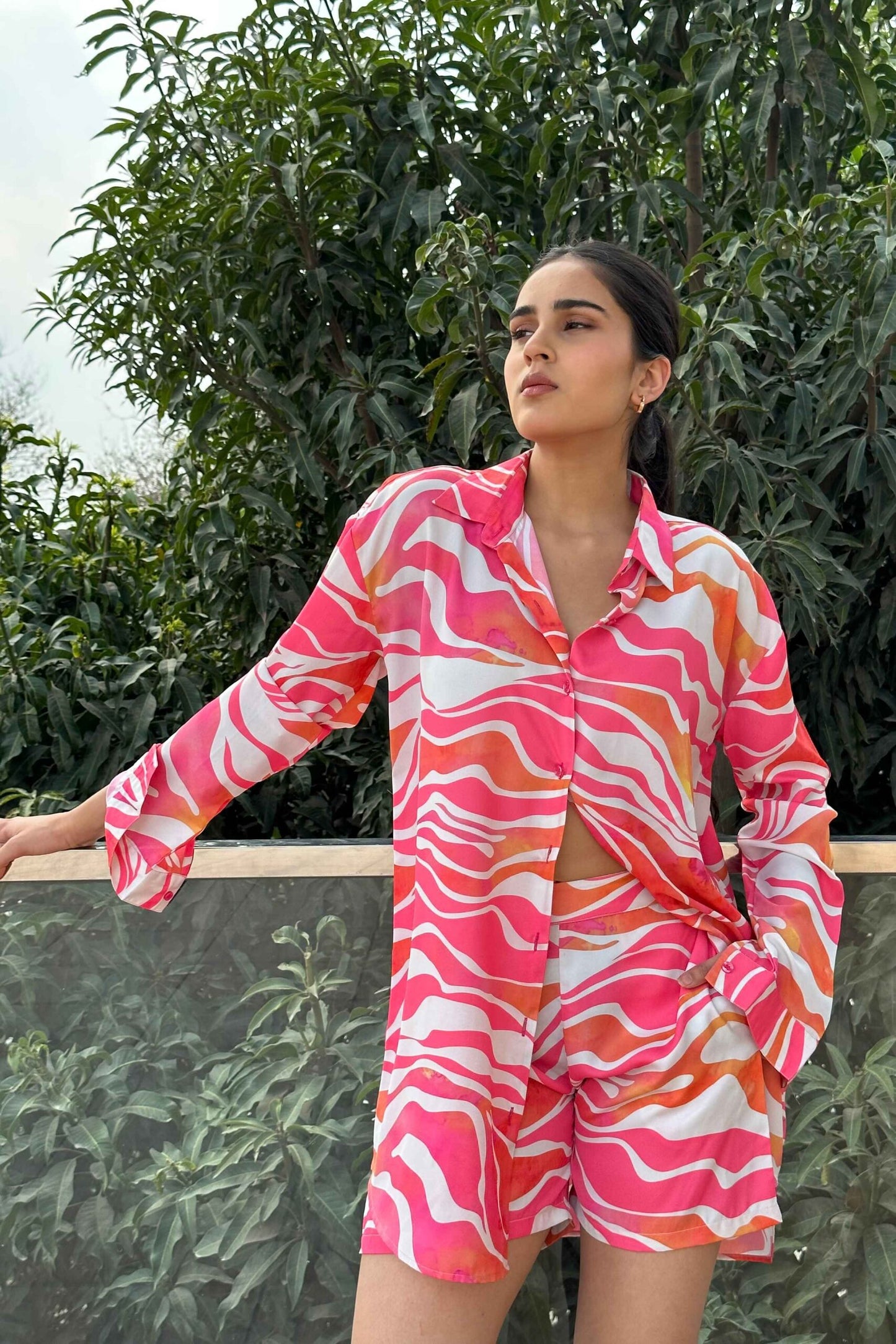 COMFORTABLE – Summer Printed Co-ord Set