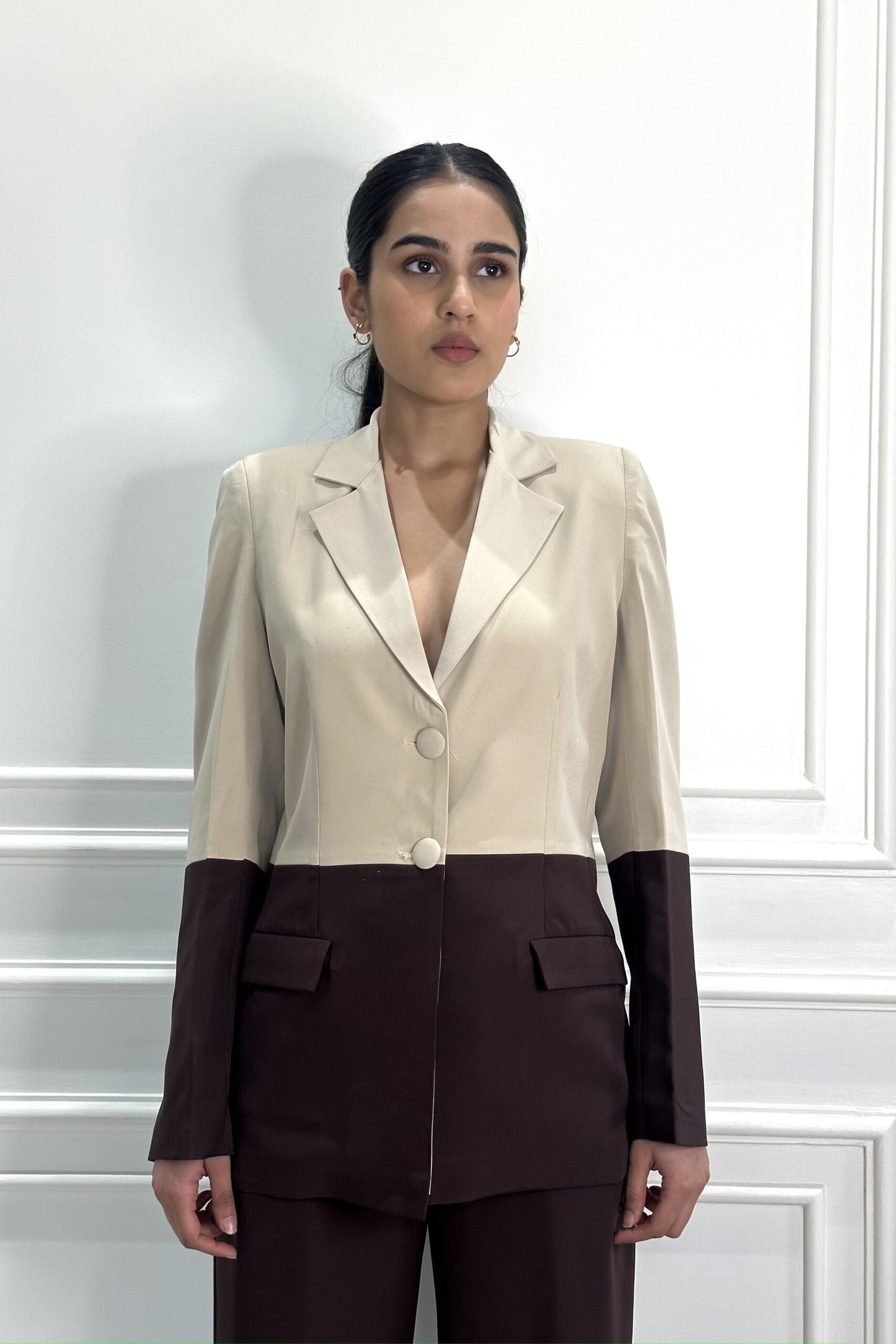 ICONIC - Colour Block Pantsuit