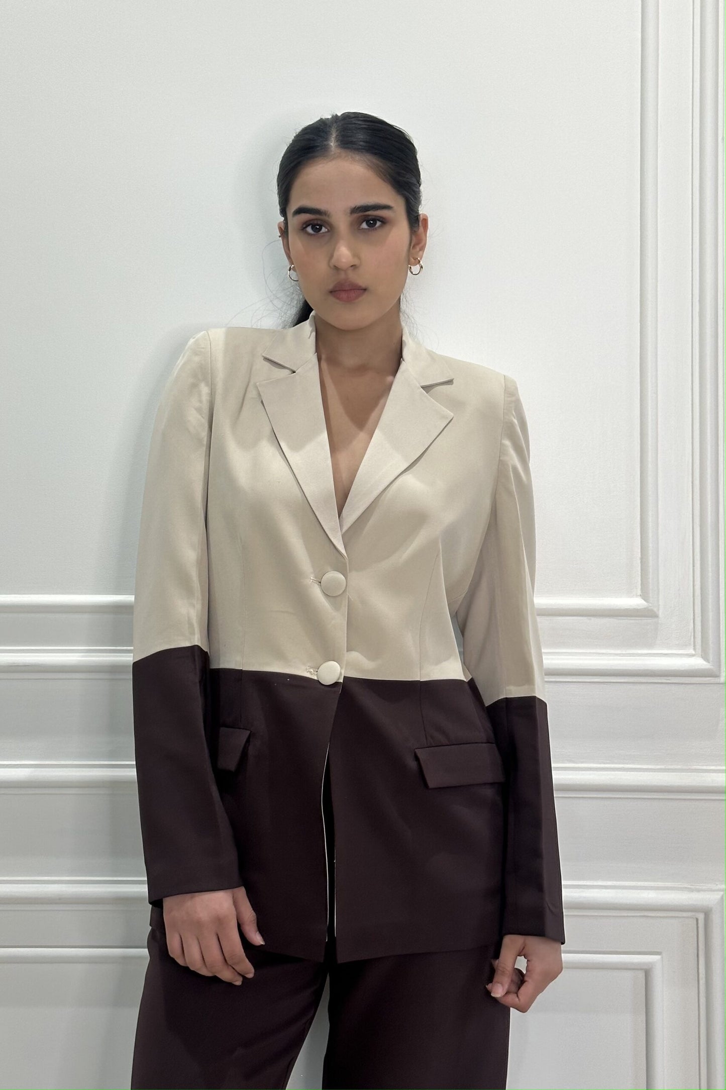 ICONIC - Colour Block Pantsuit