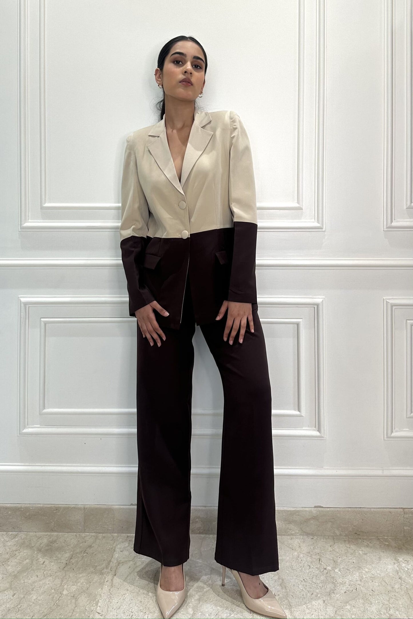 ICONIC - Colour Block Pantsuit