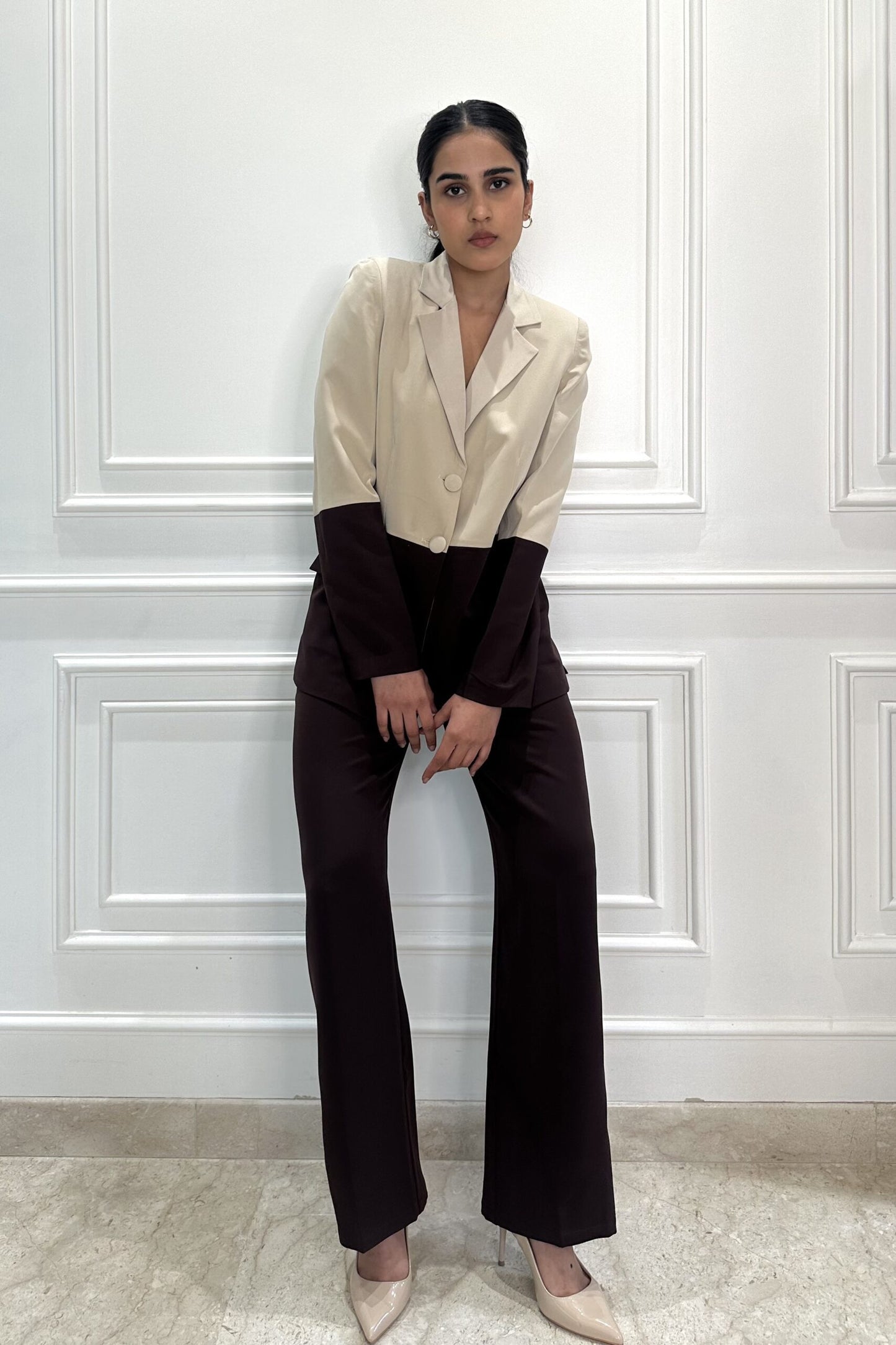 ICONIC - Colour Block Pantsuit