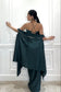 SHOW STOPPER – Corset top, draped skirt and a cape