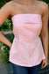 Blush Muse Tube Top